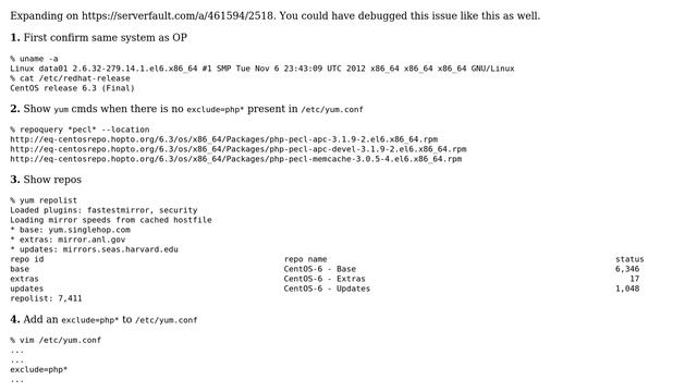 Yum install php-pecl-memcached - No package found (Have epel-release-6-8.noarch.rpm) смотреть онлайн