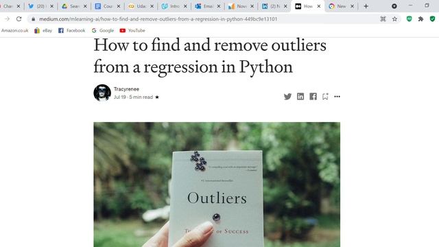 How to find and remove outliers from a regression in Python - blog post смотреть онлайн