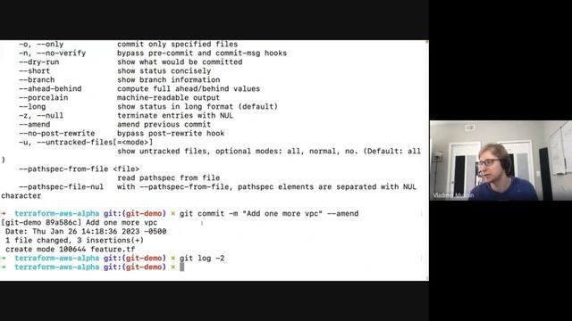 Free DevOps Classes - Part 4 - Git, Solving Merge Conflicts, Interactive Rebase смотреть онлайн