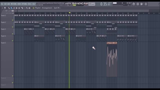 Cинтезатор Synthesizer from Soulbringer v 1.0(сделан в Patcher) смотреть онлайн