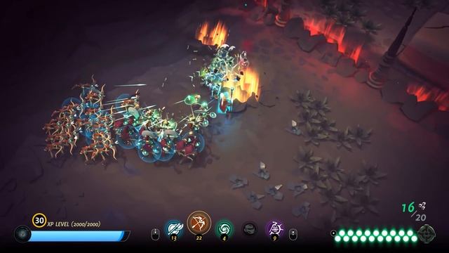 Masters of Anima - Giant Golems vs Huge Summoned Armies - Masters of Anima Gameplay смотреть онлайн