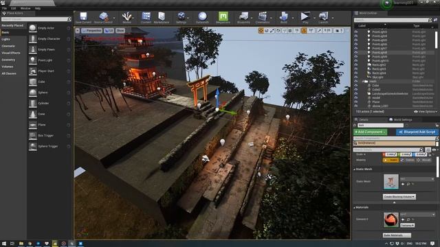 Unreal Engine Enviroment Tutorial Making of Japan Temple.mp4 смотреть онлайн