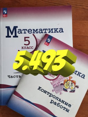 математика 5 класс номер 5.493