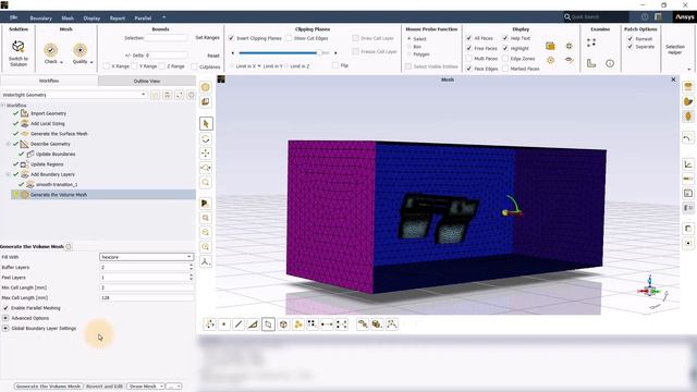 How to Generate Volume Mesh in Ansys Fluent Meshing — Lesson 6 смотреть онлайн