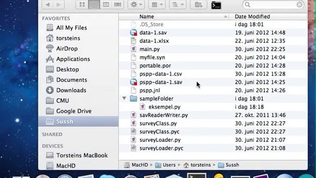 How to open a folder in the Terminal, Mac OS X смотреть онлайн