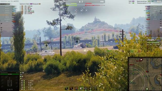 МАСТЕР WoT ? Шведский прем танк 8 уровня STRV S1 - Лучшая кустовая ПТ-САУ в игре Мир Танков смотреть онлайн