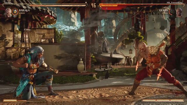 GERAS vs. RANK 1 GOD BARAKA (Yardier) - Mortal Kombat 1 смотреть онлайн