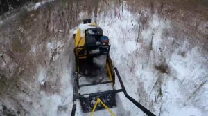 Лучший мотобуксировщик на котором я катал) SHARMAX S500 1450 HP20 ENDURO globaldrive