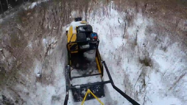 Лучший мотобуксировщик на котором я катал) SHARMAX S500 1450 HP20 ENDURO globaldrive