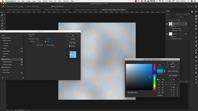 Photoshop Pattern Stacking: How to Put Patterns and Textures Inside of Other Patterns смотреть онлайн