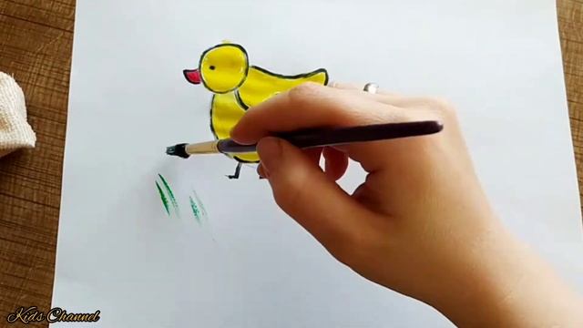 Рисуем Птенца в Траве?Бабочка? Озеро?#рисунок#какнарисовать#draw смотреть онлайн