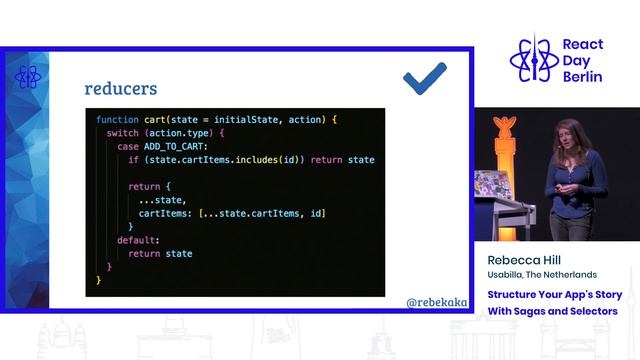 Structure Your App's Story With Sagas and Selectors - Rebecca Hill смотреть онлайн