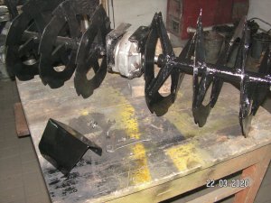 Изготовление шнека на шнекоротор.