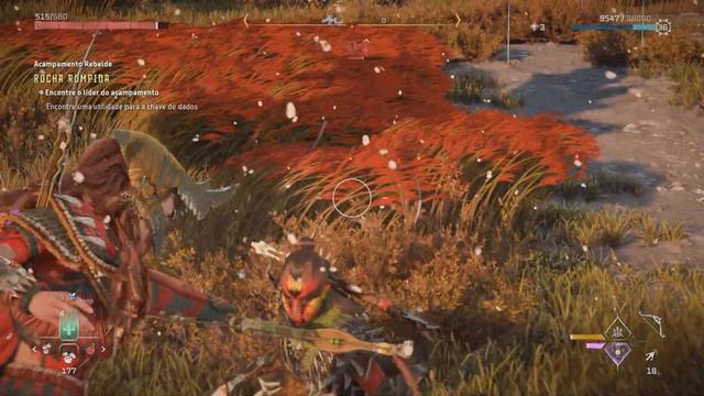 Horizon Forbidden West Acampamento Rebelde Rocha Rompida смотреть онлайн