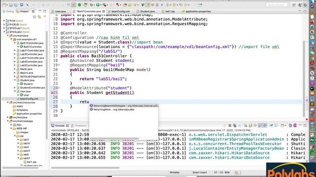 Spring Boot - Bai 5 - JAVABEAN & DEPENDANCE INJECTION trong Spring Boot смотреть онлайн