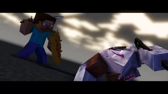 The Slave fish-DarkSouls Parody[Minecraft animation/MineImator] смотреть онлайн