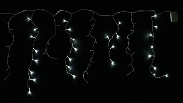 Электрогирлянда LED200 сосульки смотреть онлайн