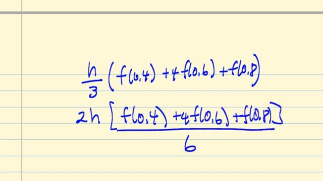 Simpson's Rule/Excel смотреть онлайн