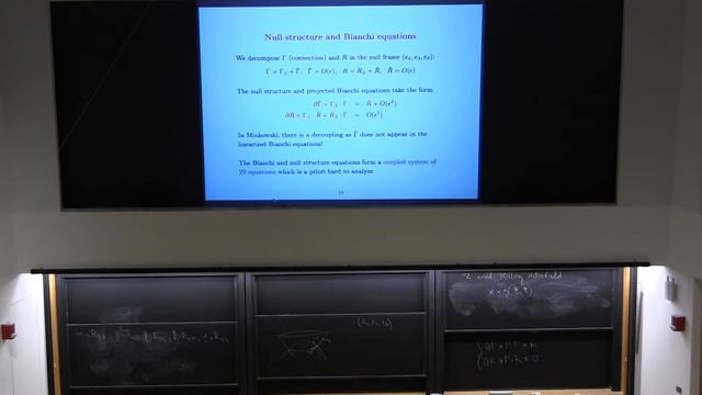 Jeremie Szeftel - Remarks on the nonlinear stability of Schwarzschild смотреть онлайн