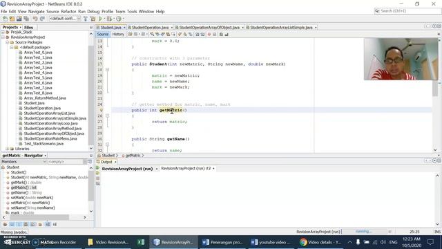 Java - Constructor Getter Setter Method Part 1 смотреть онлайн