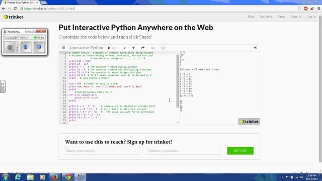 Shakeena teaches her aunt python math HD смотреть онлайн