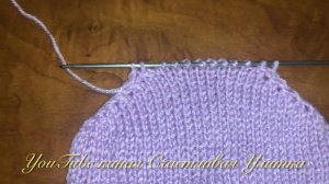 Как закрыть петли на пройме рукава. Урок 80