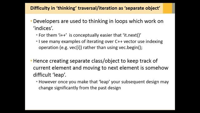 Iterator -- a powerful but underappreciated pattern смотреть онлайн