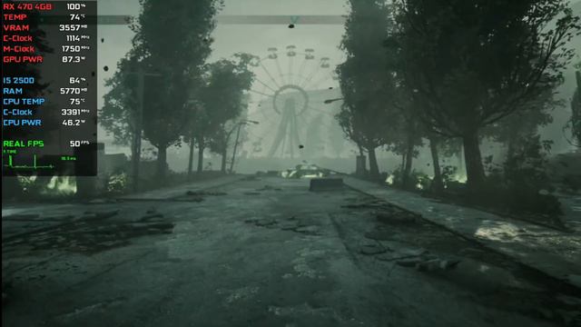 RX 470 | Chernobylite - I5 2500 - 1080p - FPS Test смотреть онлайн