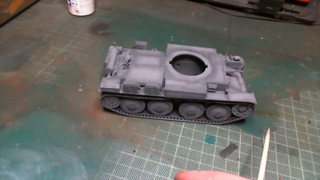 TAMIYA Panzerkampfwagen 38(t) Ausf. E/F Build Update 5 смотреть онлайн