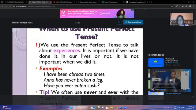 Instructive Lesson Plan on Present Perfect Tense смотреть онлайн