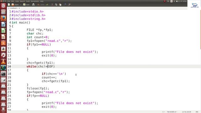 C File handling Read Line By Line from file by JavaTech 123 смотреть онлайн