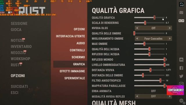 COME NON LAGGARE SU RUST (NO CRASH - NO LAG - NO POCHI FPS!!) TEST E PERFORMANCE - TUTORIAL ITA 202 смотреть онлайн