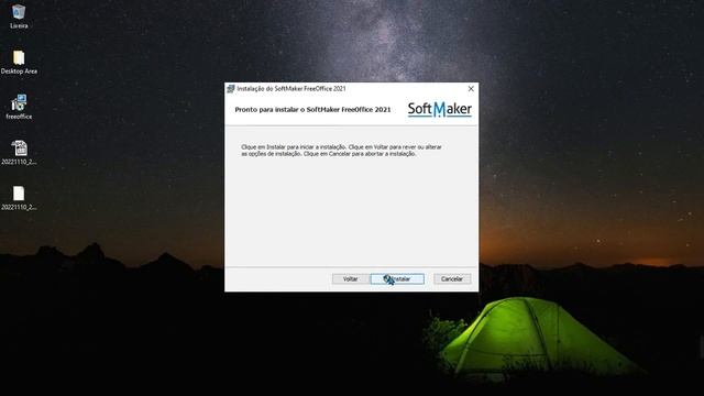 Baixar Pacote Free Office 100% Gratis Oficial Word Excel Power Point Fácil  Instalação Sem Vírus