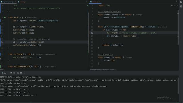 [Golang] Singleton смотреть онлайн