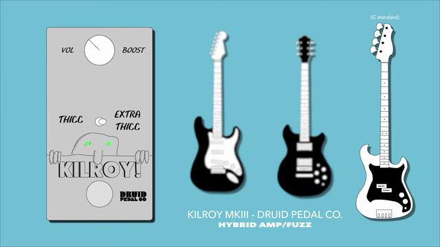 Guitar/Bass Pedal Demo: KILROY! amp/fuzz смотреть онлайн