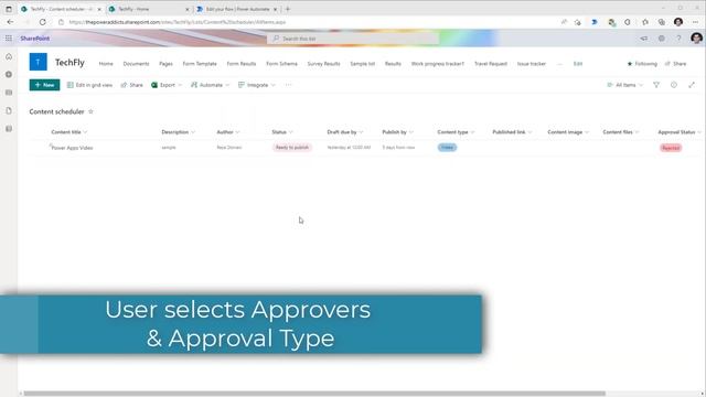 Power Automate Dynamic Conditional Approvals with SharePoint List | Select Approvers & Approval Typ смотреть онлайн