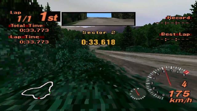 [ePSXe] Gran turismo 2 | Smokey Mountain North Reverse Course смотреть онлайн