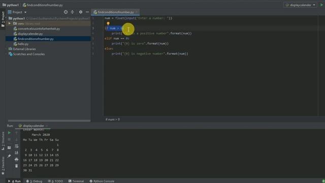 #22 Find the number is positive or negative in python смотреть онлайн