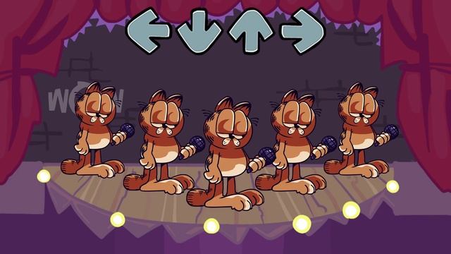FNF Character Test | Gameplay VS Playground | A Lot of Gorefield (Horror Garfield) смотреть онлайн