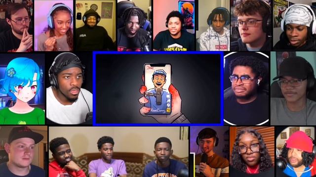 Mr Beast Blinds 1,000 People By Avocado Animations REACTION MASHUP смотреть онлайн