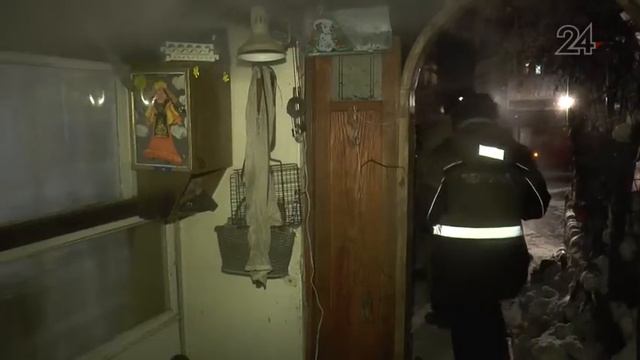 В Казани на ул. Латышских стрелков произошел пожар смотреть онлайн