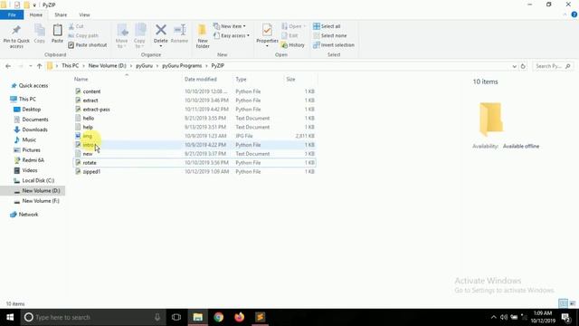 pyZIP 4 | Archiving single files | zipfile | pyGuru смотреть онлайн