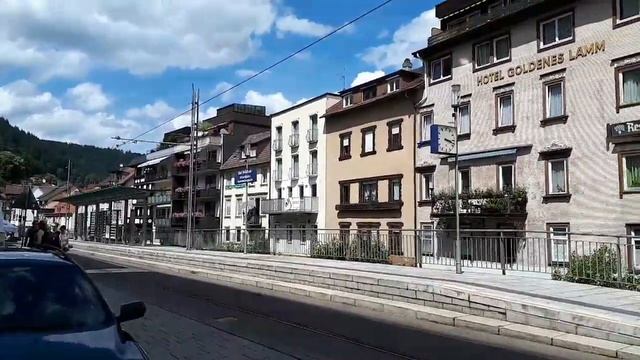 Город Бад Вильдбад,Германия. Badwildbad смотреть онлайн