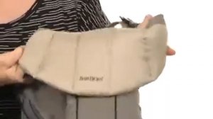 Рюкзак кенгуру Active BabyBjorn + слюнявчик