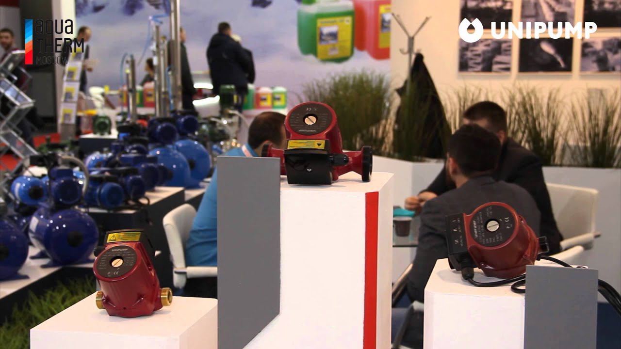 UNIPUMP stand / Aqua-Therm Moscow 2015 смотреть онлайн