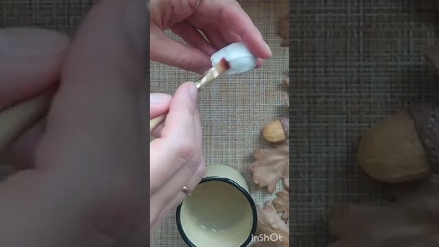Мастер класс "Желудь из ваты" смотреть онлайн