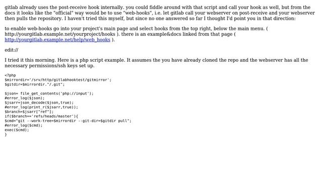 DevOps & SysAdmins: How to setup Gitlab with post-receive hook? (3 Solutions!!) смотреть онлайн