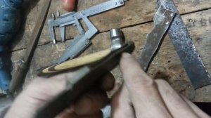 выкидной нож с секретом1.мастерская Салахая.