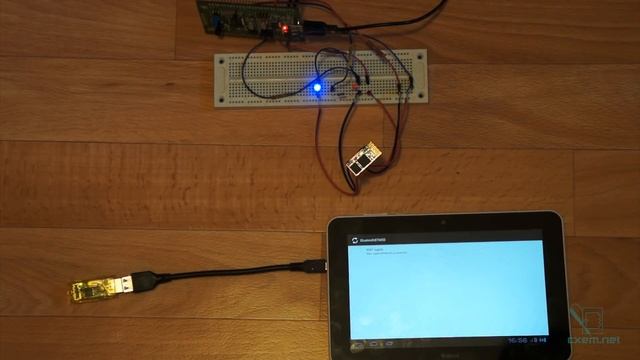 Связь по Bluetooth между STM32 и Android смотреть онлайн