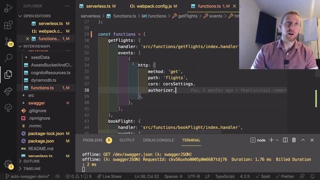 Automatic Documentation - Generate Swagger UI from your Serverless Config смотреть онлайн